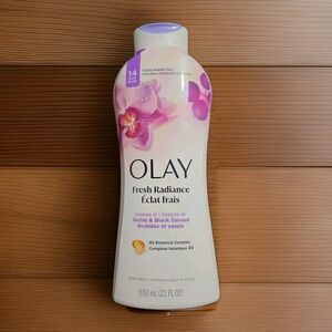 OLAY Fresh Radiance Orchid & Black Currant Body Wash, 22‎ fl oz